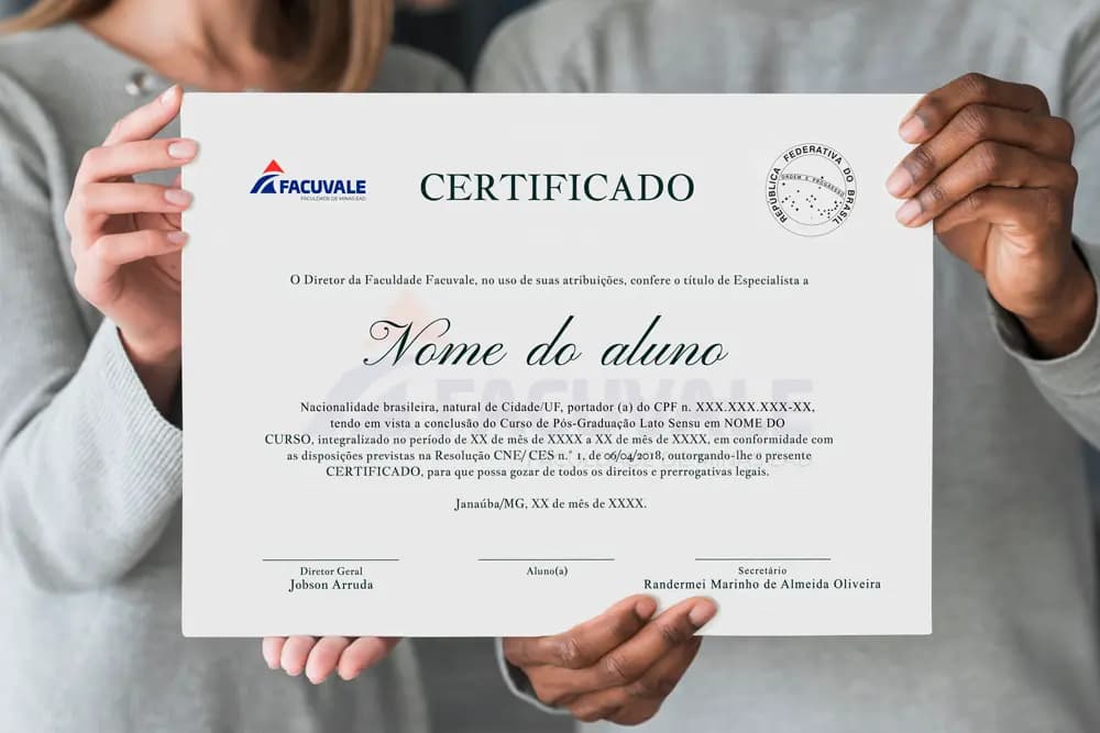 Certificado de Pós-Graduação EAD